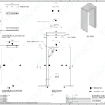 Precast U Drain LEP Mould Drawing