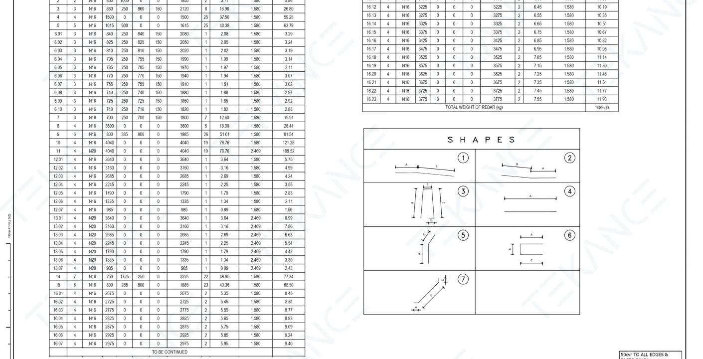 Abutment Rebar Detailing - BBS