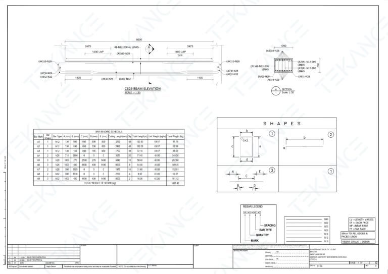 Beam Reinforcement Detail